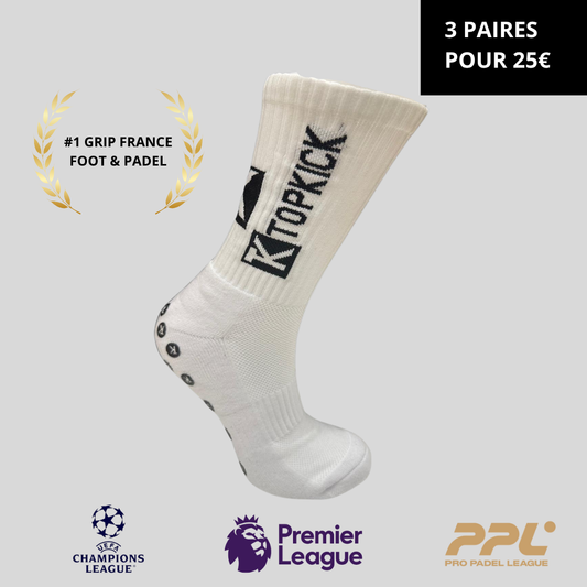 TopKick Grip™ - Chaussettes de foot&Padel